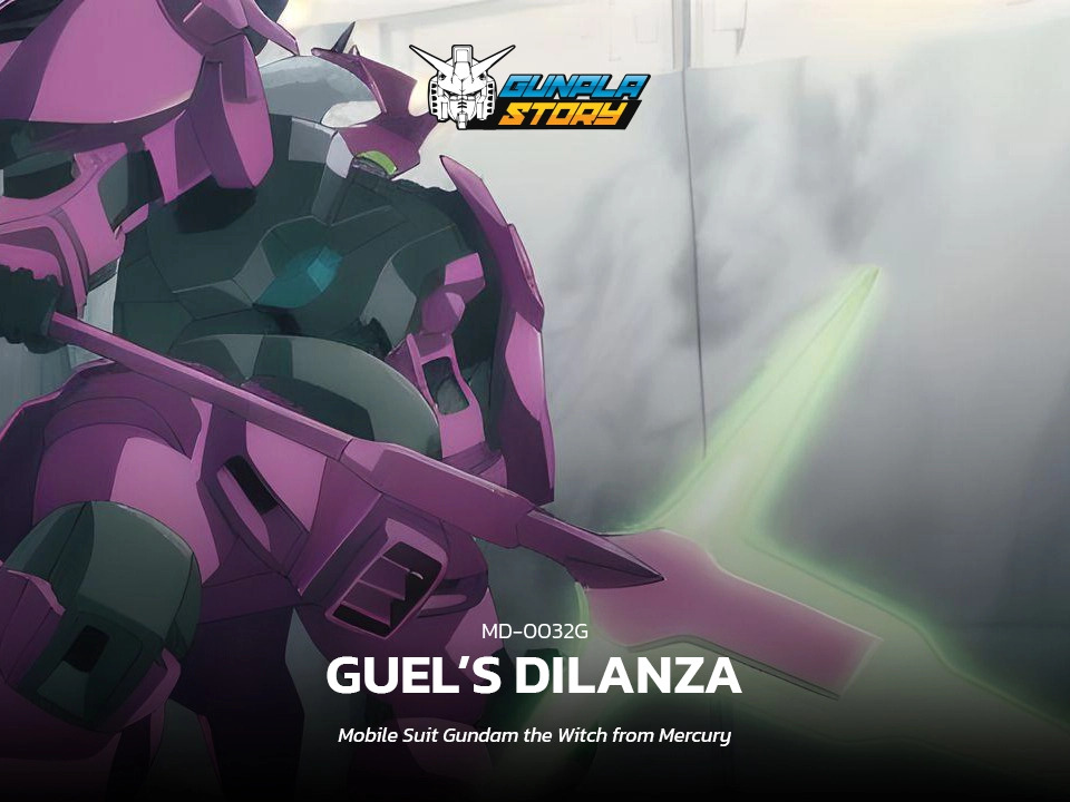 Guel’s Dilanza: All gunpla and manual